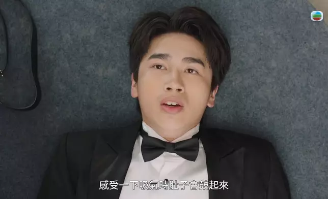 揚揚驚恐症發作倒地，好彩陳楨怡及時出現解救。