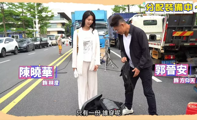 但係拍攝現場相當認真同大陣仗。