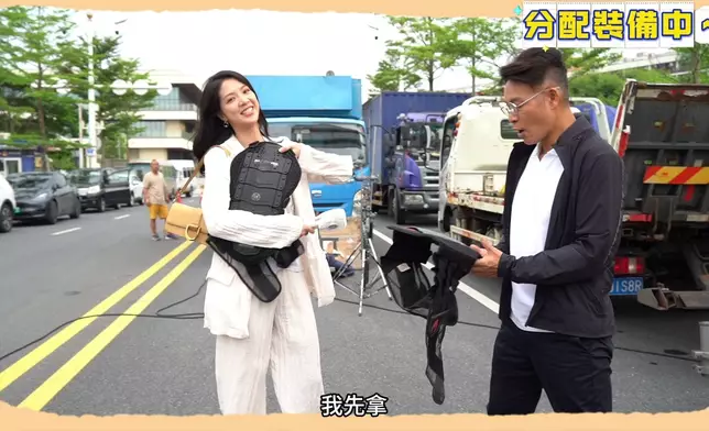 但係拍攝現場相當認真同大陣仗。