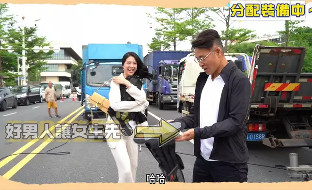 但係拍攝現場相當認真同大陣仗。