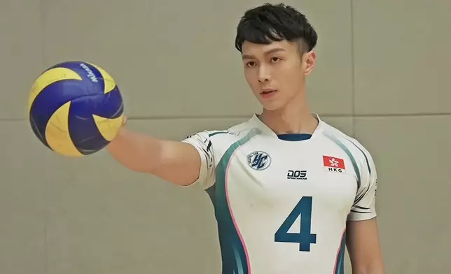 Kyle不但有樣有身材，更是前香港男子甲一排球員。