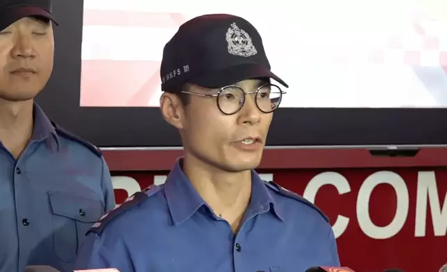 消防處高級救護主任袁浩章。香港警察FB