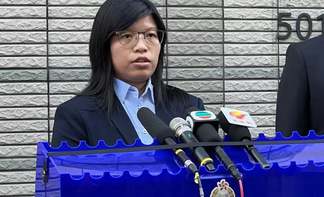 警方財富情報及調查科高級督察申文燕。