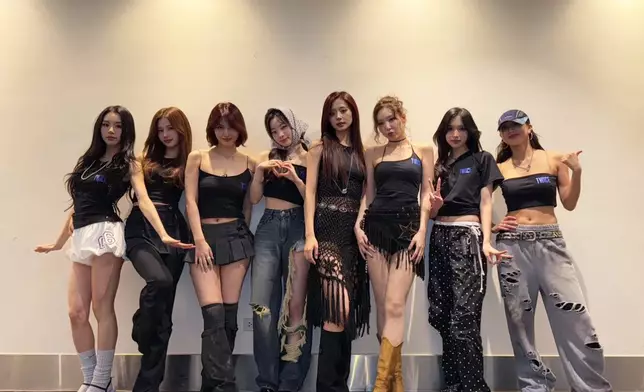 TWICE在全球擁有超高號召力。 TWICE官方X圖片