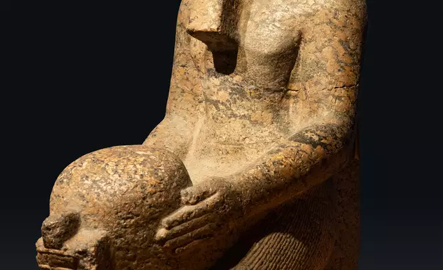 哈特謝普蘇特跪像。香港故宮文化博物館圖片