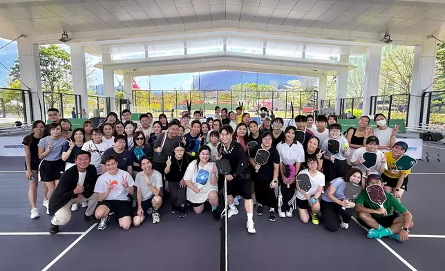 「許廷鏗教你打Pickleball」是「自許紀錄」四周年紀念重點項目。