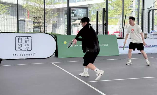 Alfred的目標是希望更多人參與打匹克波，愈多人打，他笑言愈多波打。