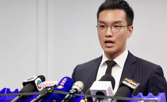 警方西九龍總區重案組第四A隊案件主管林家樂高級督察簡報案情。