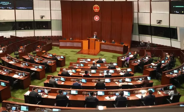 立法會現場，巴士的報記者攝