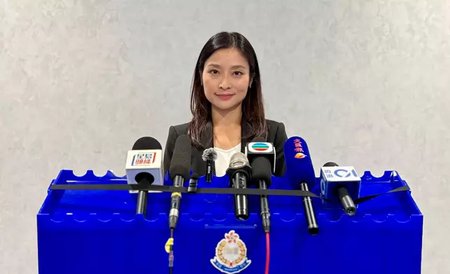 東九龍總區科技及財富罪案組第一隊高級督察任婉彤講述案情。