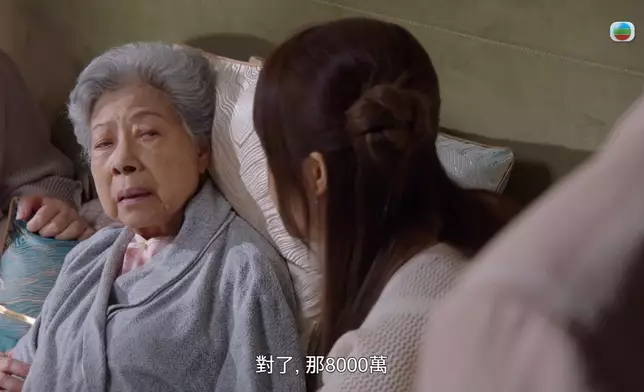 呢一、兩個表情同狀態，足證羅蘭姐好入戲。