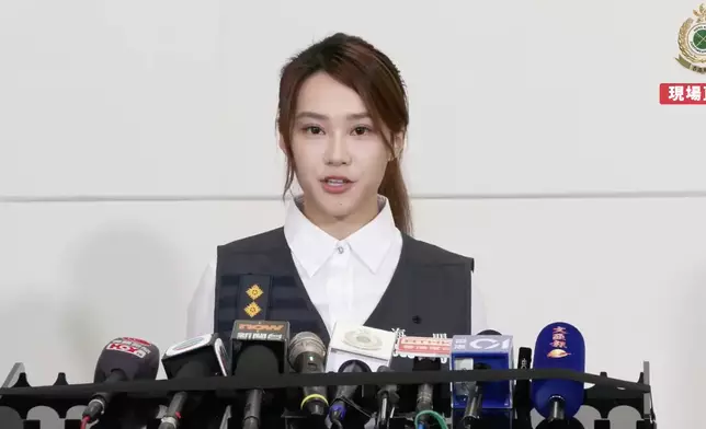 海關有組織罪案調查科 特別調查第一組調查主任胡雪兒