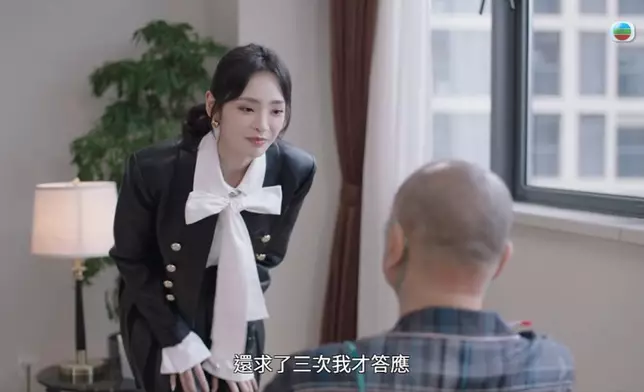 陳楨怡和湯鎮業這場對峙戲充滿張力。