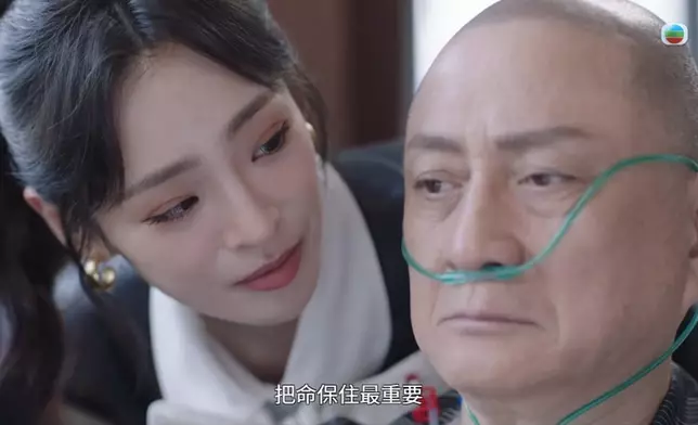 陳楨怡眼神凌厲+帶刺語氣成功反震懾湯鎮業。