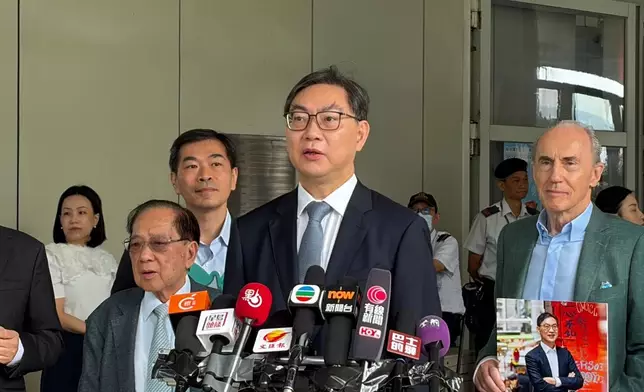 黃浩明。巴士的報記者攝