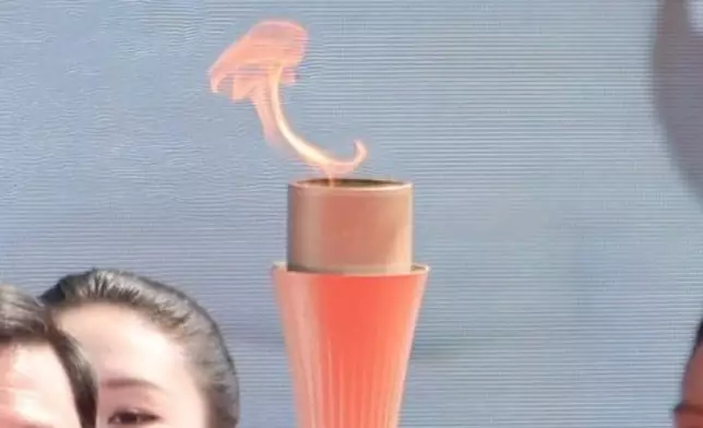 全運會火炬。李家超FB