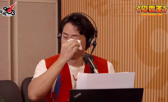 「最佳拍檔」森美亦覺非常不捨，落下男兒淚