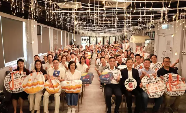 「月滿國慶耀大埔 • 防騙滅罪保安康 」活動合照。