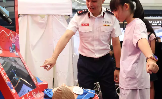 消防處舉行「救心x應急」頒獎禮暨嘉年華 政府新聞處圖片