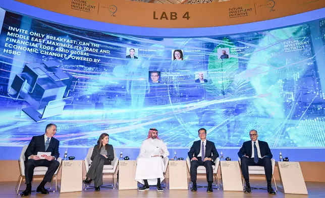 陳茂波出席未來投資倡議大會。政府新聞處圖片