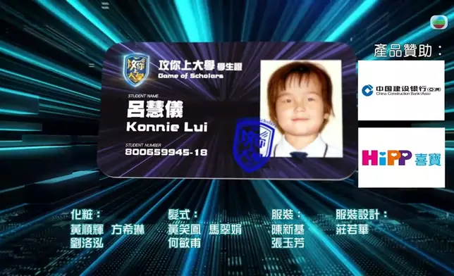 呂慧儀小時候的男仔頭和現在的長髮女人魅Look相差甚遠。