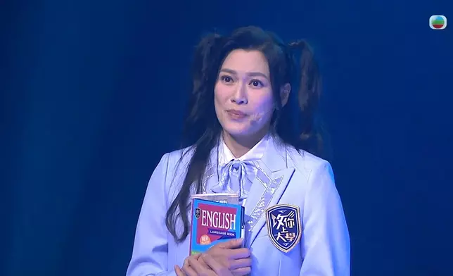 林淑敏唔做「大小姐」，做學生妹都好神似。