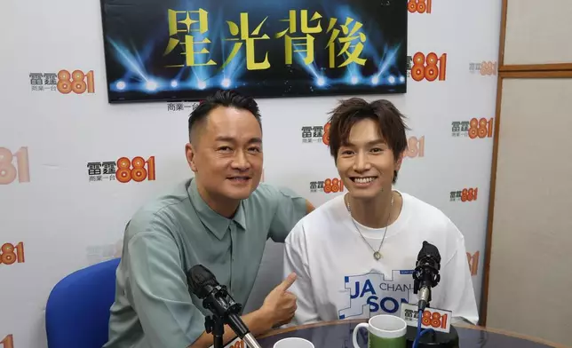 陳柏宇接受梁泰來專訪。