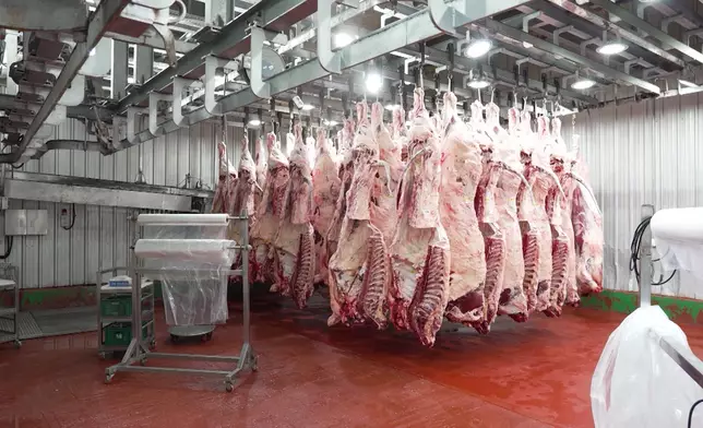 二人率先去到韓國一家五星級韓牛養殖場