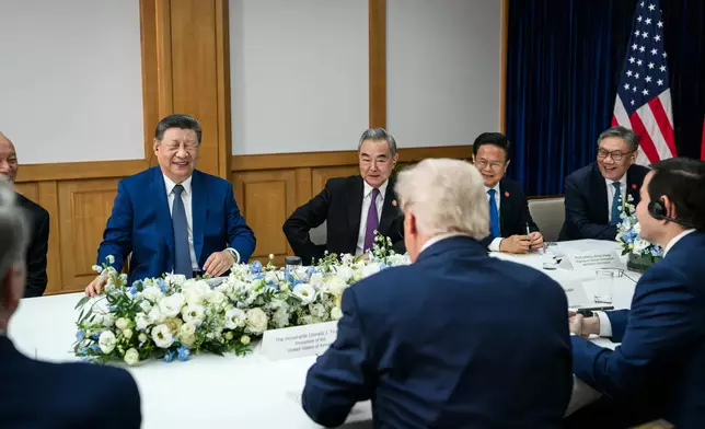 特朗普面露笑容。白宮官網圖片