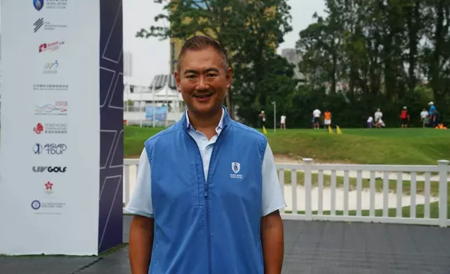 香港哥爾夫球會會長郭永亮。