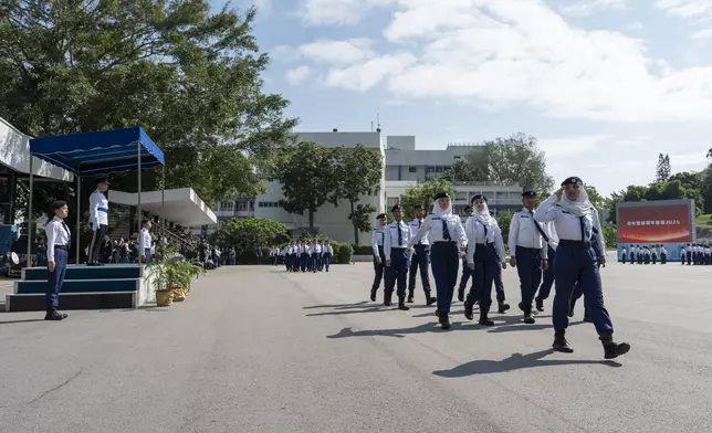 各支隊伍在會操中都落力演出。