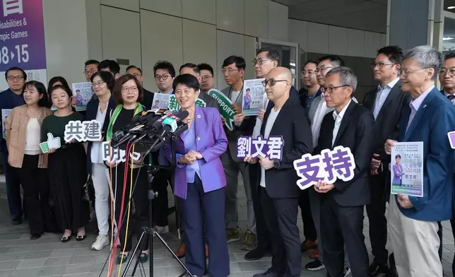 劉文君。巴士的報記者攝