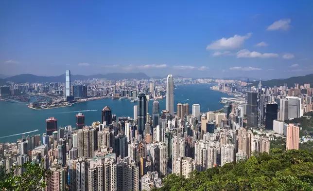 維多利亞港。政府資料圖片