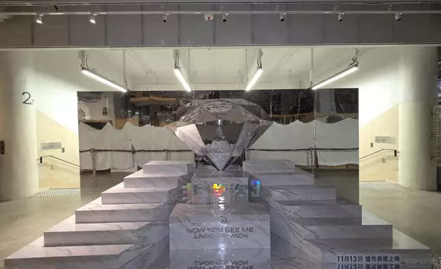 《非常盜3》中環街市大型打卡位。