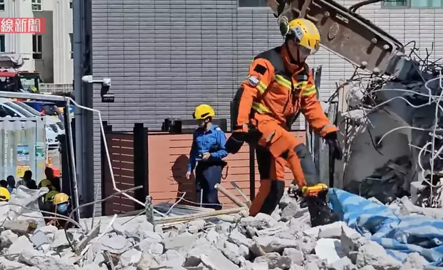 有線新聞畫面截圖