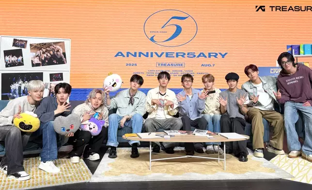 TREASURE出道至今超過五年。YGTreasureMaker圖片