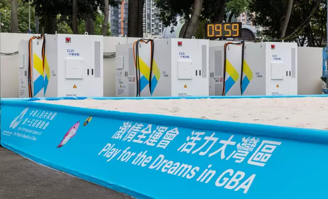 中電源動為戶外設備提供電池儲能系統。