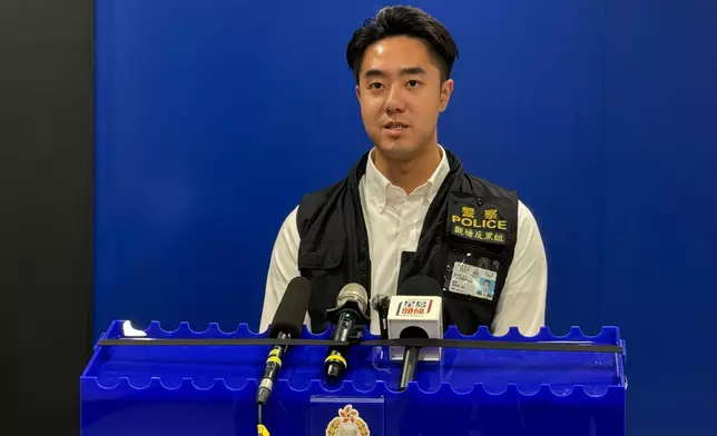 觀塘警區反三合會行動組主管梁普恩