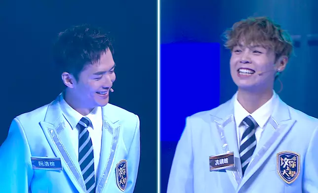 袁文靜今次更讀錯兩位喇沙書院出身的阮浩棕及冼靖峰，為兩位「垃圾仔」。