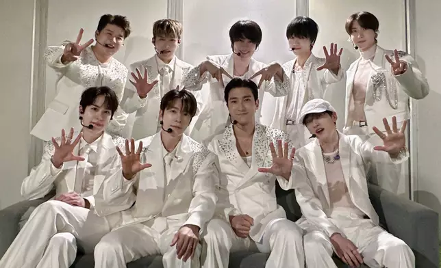 SJ正進行《SUPER SHOW 10》巡迴演出。SJ官網圖片