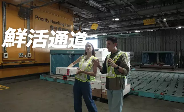 香港空運業「世一」空運過程。