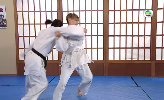 湯盈盈火力全開，連柔道師傅都叫救命！