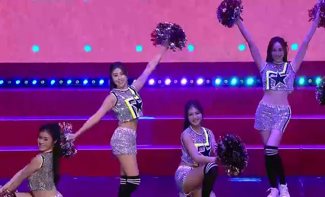 《創造．星援團》安排了精彩的啦啦隊表演。