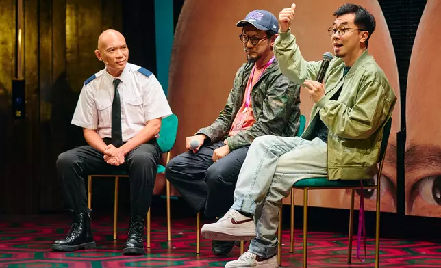 潘紹聰、導演朱栢謙和張志敏