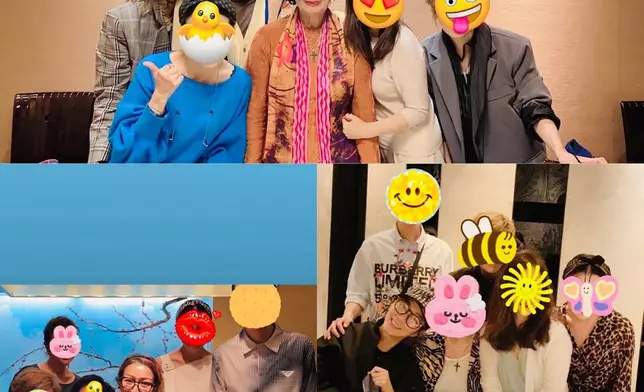 鄭秀文與家人們感情好好！