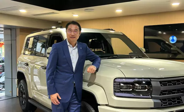 比亞迪亞太汽車銷售事業部總經理劉學亮。巴士的報記者攝