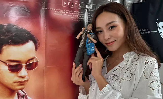 何佩瑜是張國榮多年的fans。