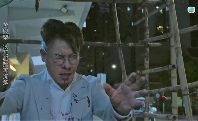 呢一幕，安仔嘅肢體演技好重要。