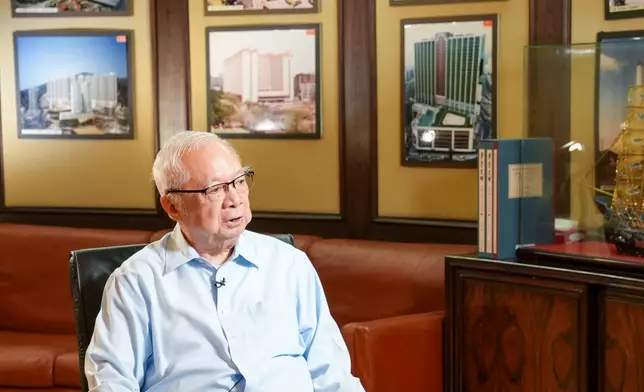 胡應湘籲市民不要放棄權利，用智慧和常識選出真真正正為香港服務的議員。巴士的報記者攝