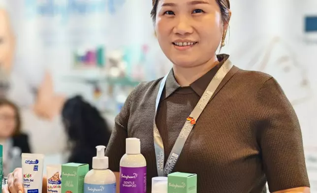 德國品牌「Babyheart」負責人表示，香港市場受眾較於其他地區而言，更為專業、敏銳。巴士的報記者攝